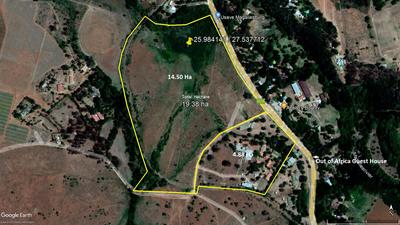 19 Hectare Property For Sale in Magaliesburg, Magaliesburg