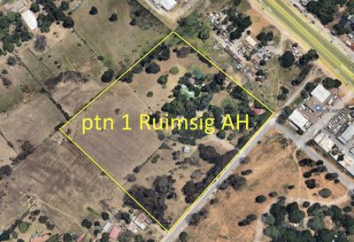 Residential development land on Pierre rd Ruimsig  For Sale in Ruimsig, Roodepoort