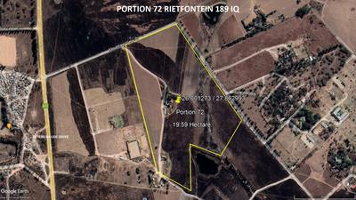19.59 hectare Property For Sale in Rietfontein, Mogale City