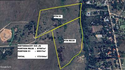 2 Vacant Plots  For Sale in Chartwell A.H., Randburg